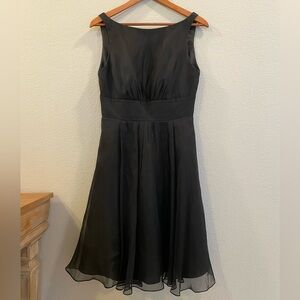 Melissa Sweet Black Bridesmaids Dress